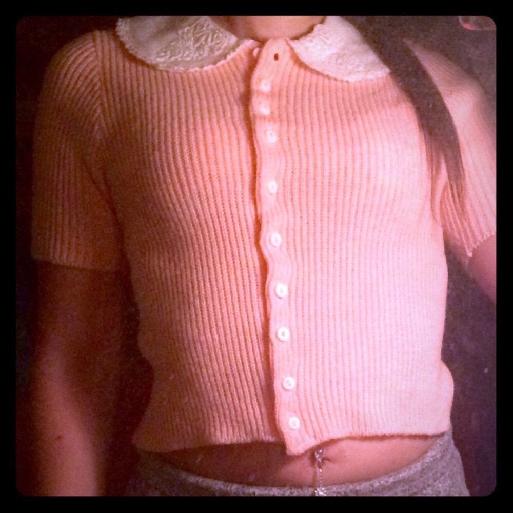 Vintage knit blouse 👚